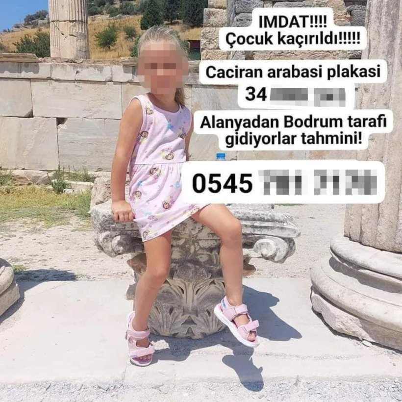 Alanya'da 'küçük kız çocuğu kaçırıldı' iddiası vardı: Gerçek ortaya çıktı