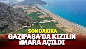 Gazipaşa'nın cennet sahili imara açıldı: Dev Turizm tesisleri yapılabilecek