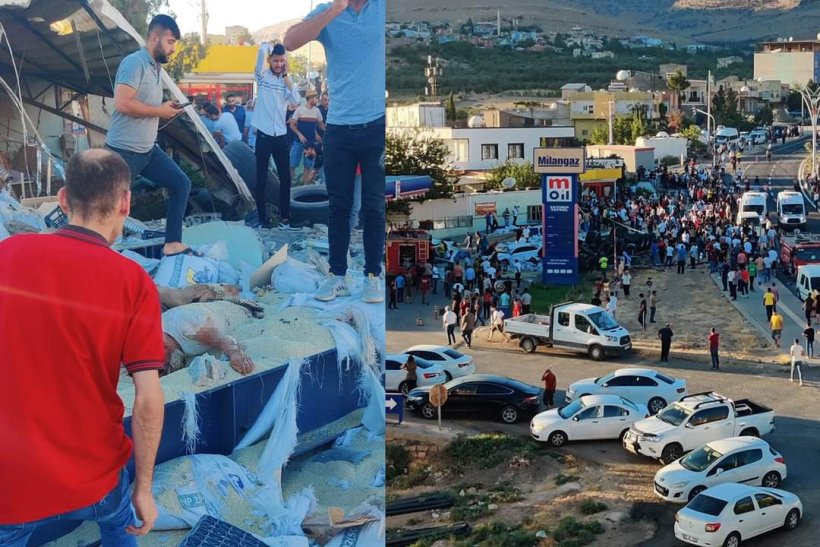 Mardin Derik'te feci kaza: En az 10 kişi hayatını kaybetti
