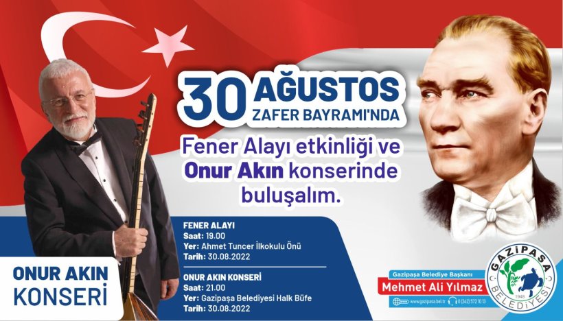 Gazipaşa'da 30 Ağustos'a 'Muhteşem' hazırlık