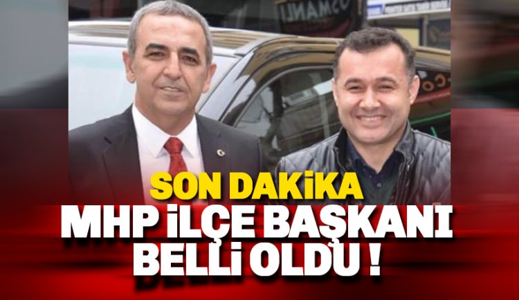 MHP Alanya İlçe Başkanı Mustafa Sünbül atandı!