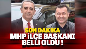 MHP Alanya İlçe Başkanı Mustafa Sünbül atandı!