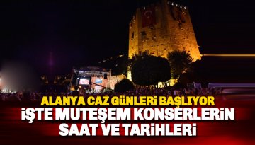 Alanya Uluslararası Caz Günleri başlıyor: İşte konser programları