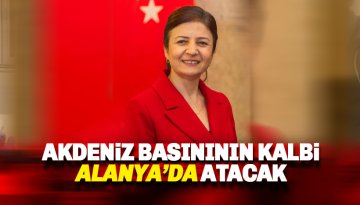 Akdeniz Gazeteciler Federasyonu Genel Kurulu Alanya'da yapılıyor