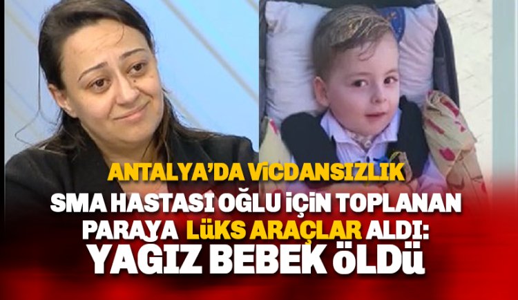 Büyük vicdansızlık: Anne ve baba parayı yedi, SMA hastası Mustafa hayatını kaybetti