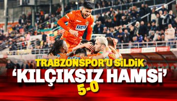 Sahadan sildik: Alanyaspor 5- 0 Trabzonspor