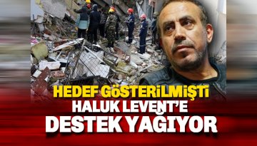 Hedef gösterilen Haluk Levent’in o çağrısına destek yağıyor