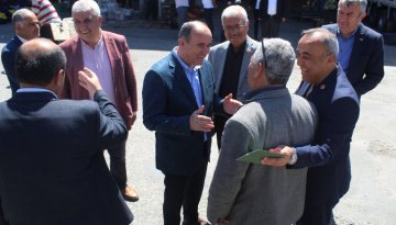 BBP Antalya 1. Sıra Adayı Çakır Hal Esnafı ile Buluştu