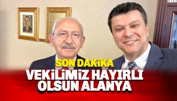 Antalya Seçim Sonuçları: Alanyalı aday Murat Özçelik Milletvekili seçildi