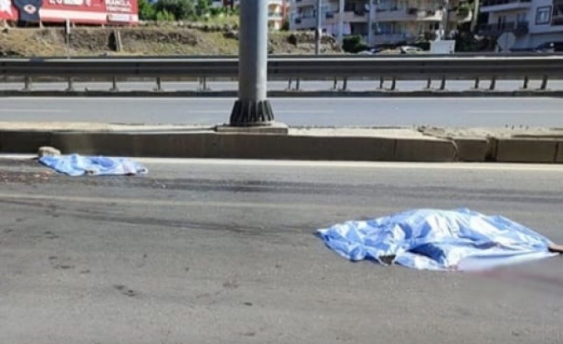 Alanya'da kadın motosiklet sürücüsünün feci sonu