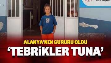 Matematikte Türkiye üçüncülüğü: Tuna Alanya'nın gururu oldu: