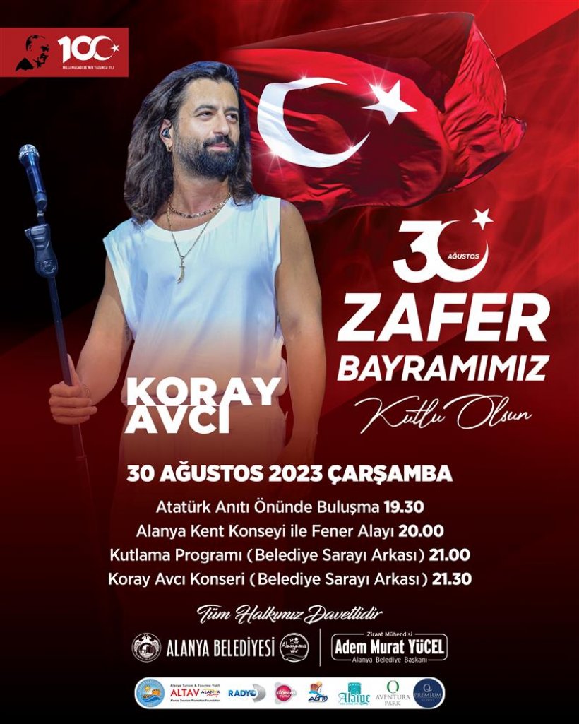 Alanya 30 Ağustos'a hazır: İşte coşkunun detayları