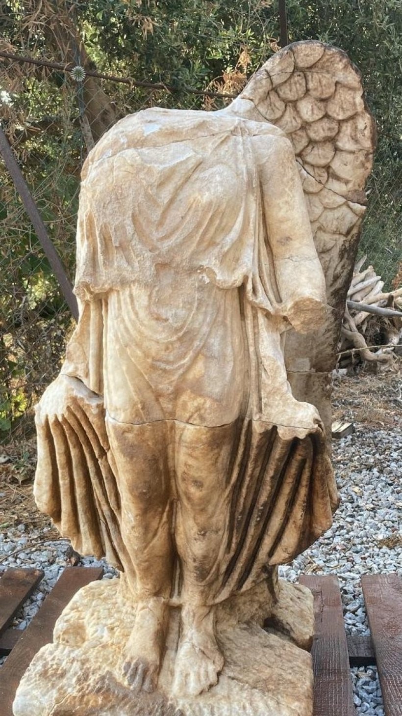 Syedra Antik Kenti'nde Nike heykeli bulundu
