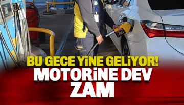 Gece yarısı geliyor: Motorine dev bir zam daha