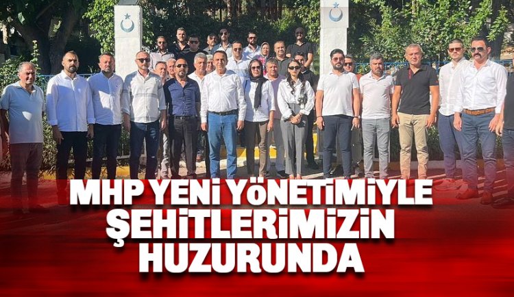 MHP Yeni Yönetimiyle Şehitlerimizin Huzuruna Çıktı
