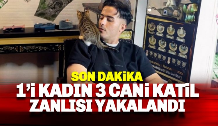 Mustafa Turaç'ı katleden 1'kadın 3 zanlı yakalandı