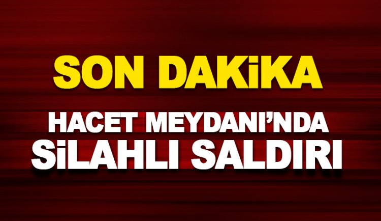 Alanya Hacet Meydanı'nda 1 kişi silahla vuruldu