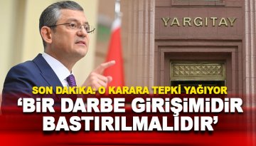 Özel: Bu Anayasal düzene karşı bir darbe girişimidir. Bastırılmalıdır!