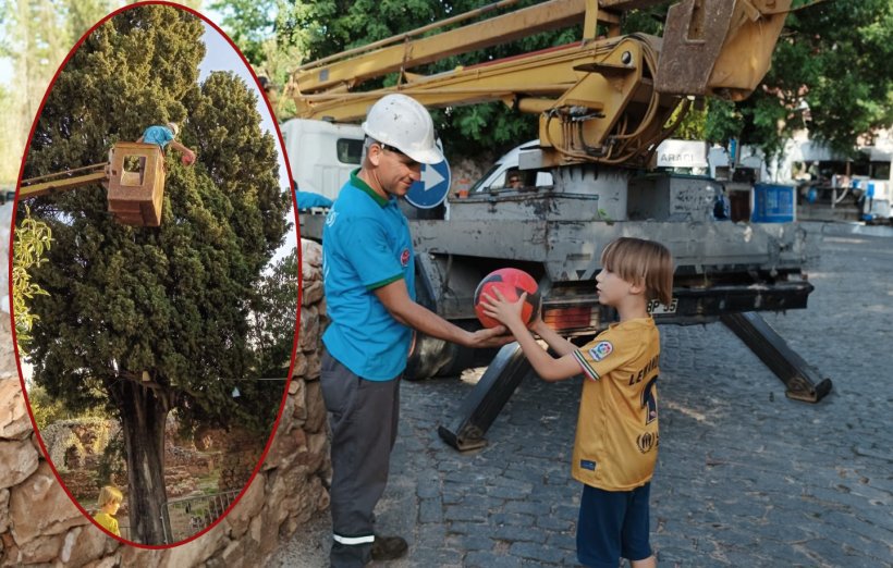 Alanya Belediyesi miniklerin isteğine anında yanıt verdi