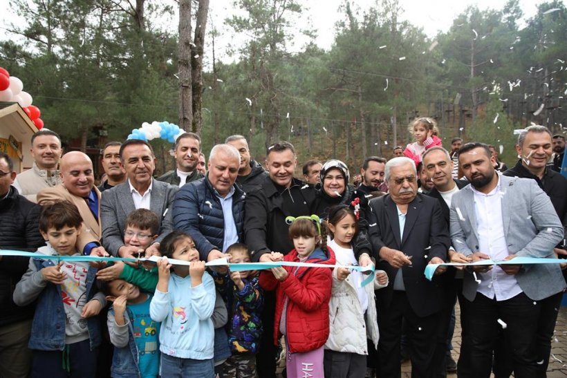 Alanya'da Macera Parkı'na görkemli açılış