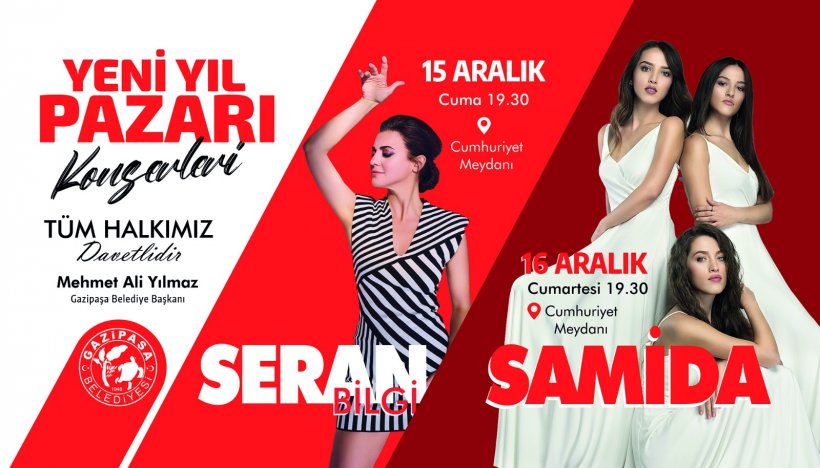 Gazipaşa'da Yeni Yıl Pazarı başlıyor: Detaylar belli oldu
