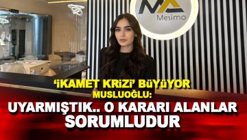 Musluoğlu: Maalesef uyarmıştık, uyarıyoruz!