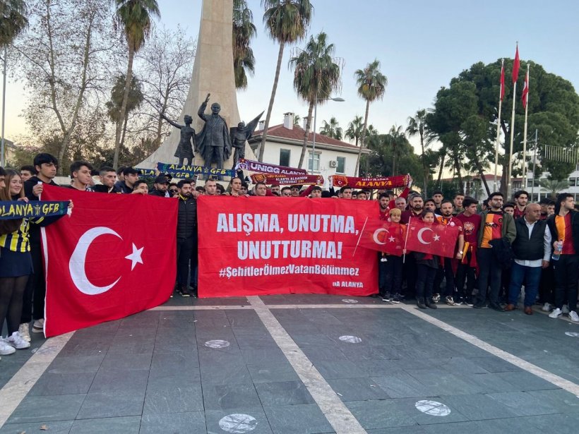 Alanya'da terör lanetlendi