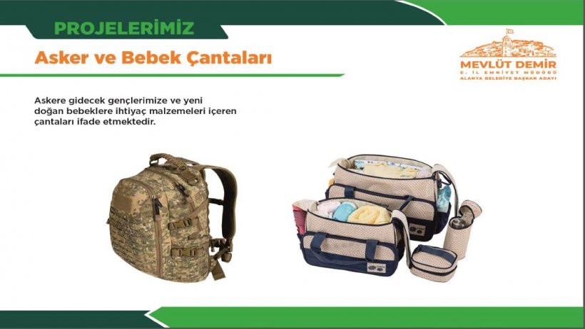 Alanya Belediye Başkan Adayı Demir projeleri açıkladı