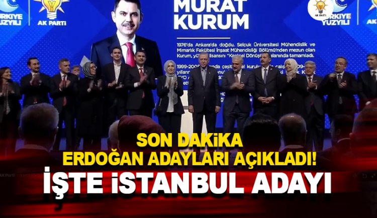 Son dakika: AKP'nin İstanbul adayı Murat Kurum açıklandı