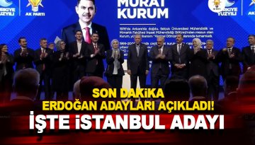 Son dakika: AKP'nin İstanbul adayı Murat Kurum açıklandı