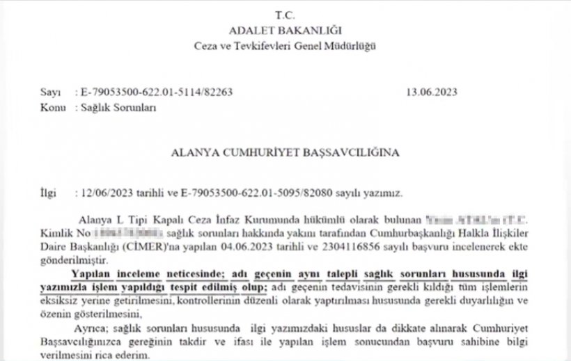 Alanya L Tipi Cezaevi'nde kötü muamele ve işkence iddiası