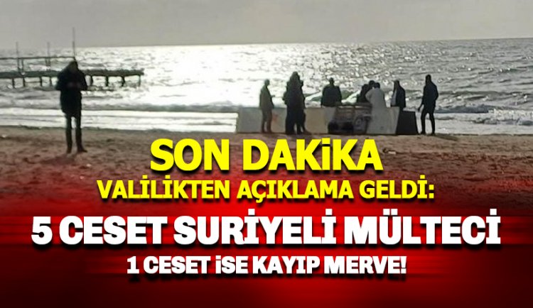 Antalya sahillerinde bulunan gizemli cesetler hakkında açıklama geldi
