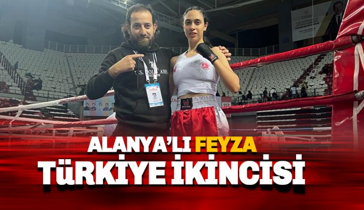 Alanyalı Feyza Guzyaka Türkiye İkincisi Oldu