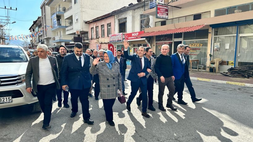 Gündoğmuş Belediye Başkan Adayı Gürses’e coşkulu tanıtım