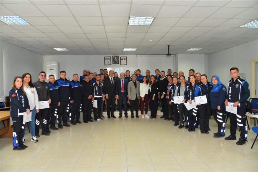 Zabıta ekiplerinin eğitimi tamam