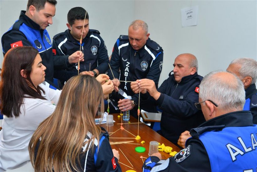 Zabıta ekiplerinin  eğitimi tamam