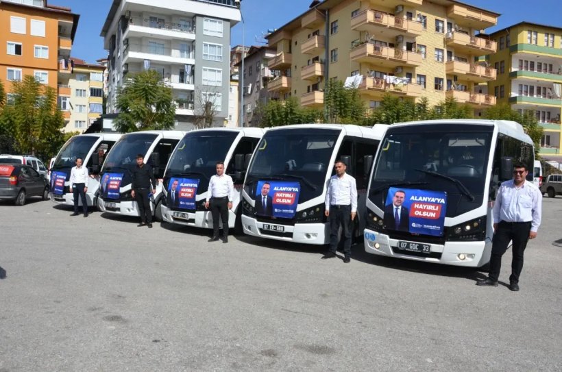 Büyükşehir'den, Alanya ulaşımına midi çözüm