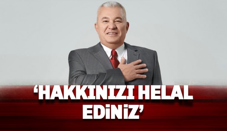 Mehmet Şahin: Haklarınızı helal ediniz