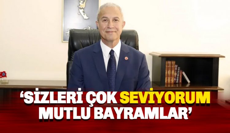 Özçelik’ten mesaj: Sizleri çok seviyorum. Mutlu Bayramlar