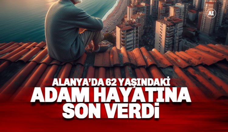 Alanya'da 6. Kattan Atlayan adam hayatını kaybetti.