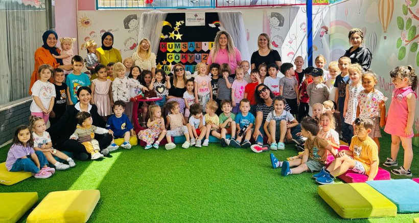Rüzgar Gülü Kreşi'nden çocuklara hayal gibi sürpriz