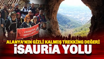 Alanya'nın trekking değeri İsauria Yolu kitap oldu