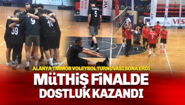 Müthiş Final: TMMOB Voleybol Turnuvası'nda 31 Mart Ruhu!
