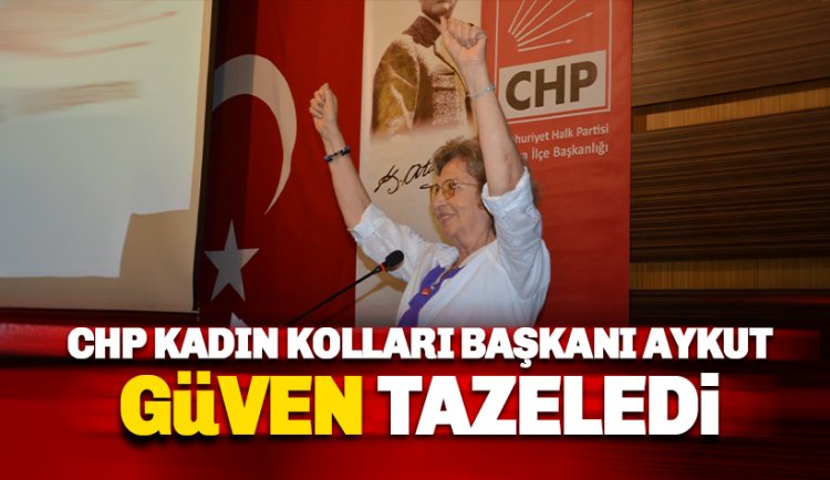 Umran Aykut güven tazeledi