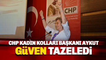 Umran Aykut güven tazeledi