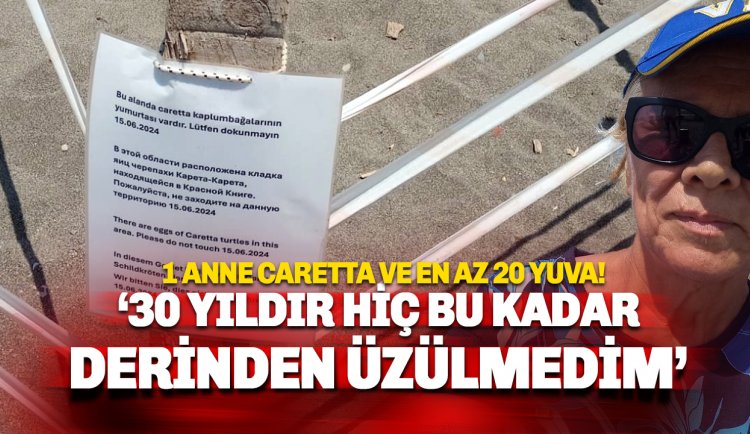 Caretta'yı ezip 20 yuvaya zarar verdiler: 30 yıldır böyle rezalet görmedim: