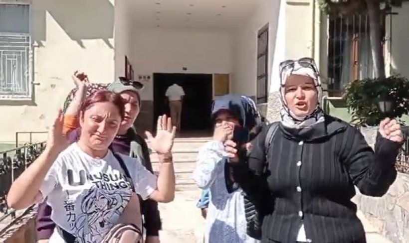 Alanya'da okullarda temizlik yapan kadınlar İsyan etti