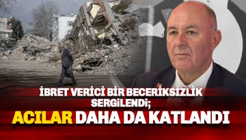 Kandemir: İbret verici bir beceriksizlik sergilendi
