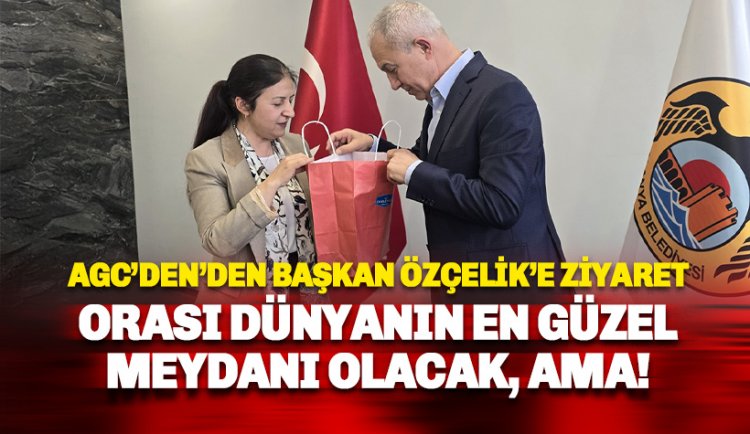 AGC'den Başkan Özçelik'e hayırlı olsun ziyareti
