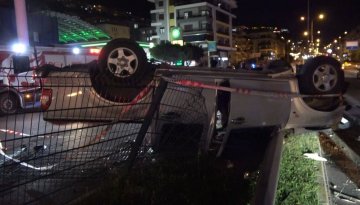 Alanya'da alkollü sürücü dehşeti: 2 yaralı